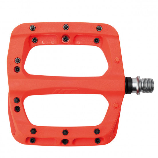 HT COMPONENTS NANO-P Pedały płaskie PA03A Pomarańczowy