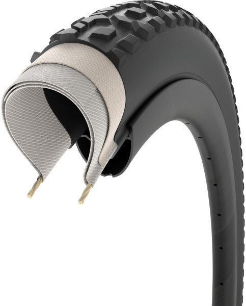 PIRELLI CINTURATO GRAVEL M Performance 700c Tubeless-Ready Tire, Black