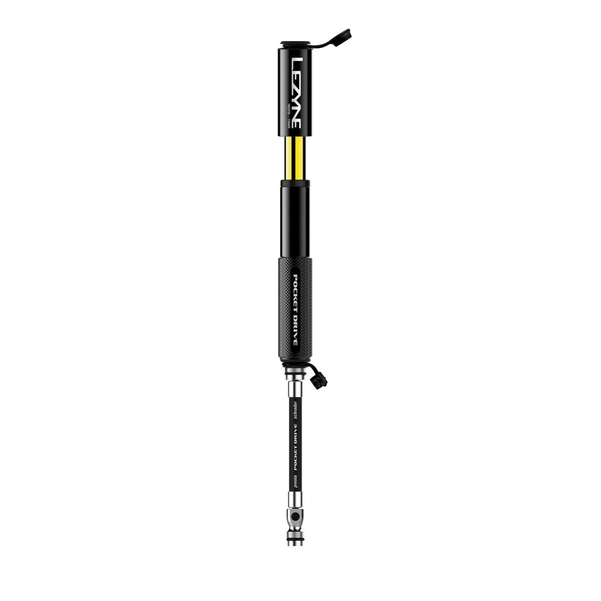 Pompka ręczna LEZYNE POCKET DRIVE HP czarna