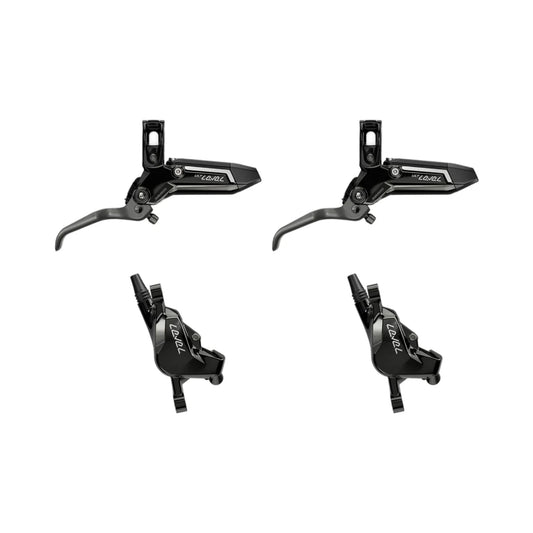 Pair of SRAM LEVEL ULTIMATE STEALTH 2-piston brakes Black