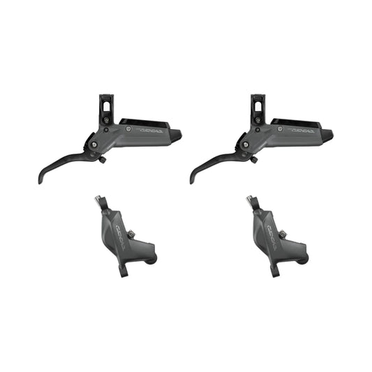 Pair of SRAM CODE BRONZE STEALTH Grey brakes