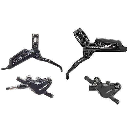 Pair of SRAM LEVEL TL Black brakes