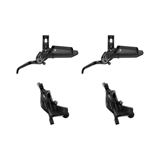 Pair of SRAM CODE SILVER STEALTH brakes Black