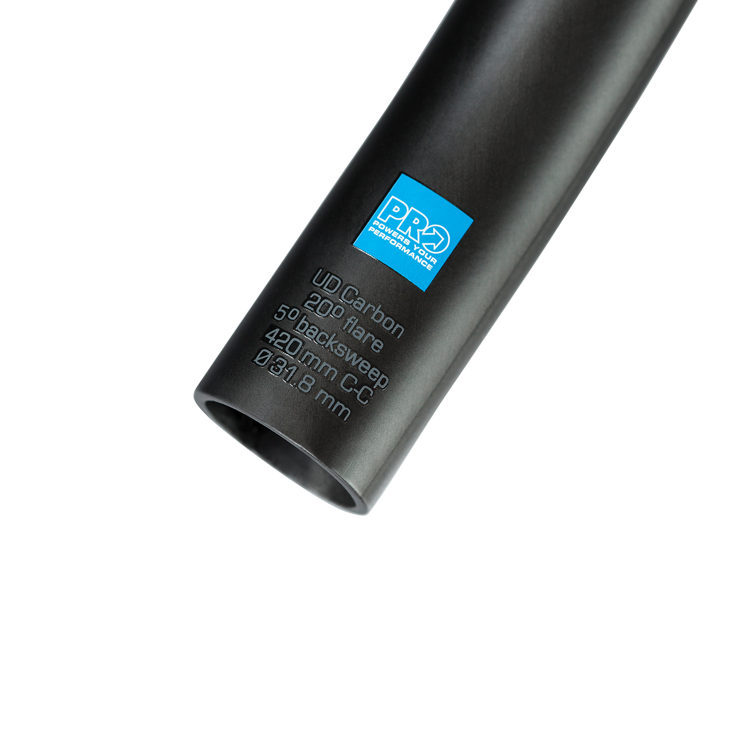 Kierownica Gravel PRO DISCOVER Flare 20° z włókna węglowego