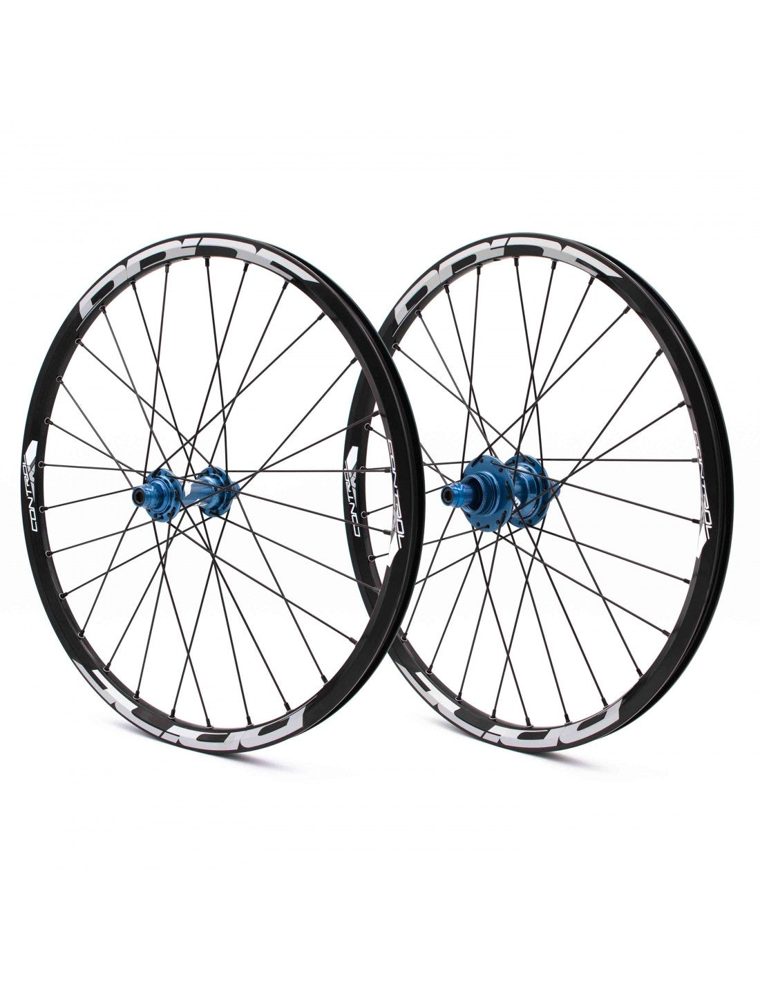 Para Kół PRIDE 20" (451mm) Control V1 Disc Osie 10/10mm Niebieska