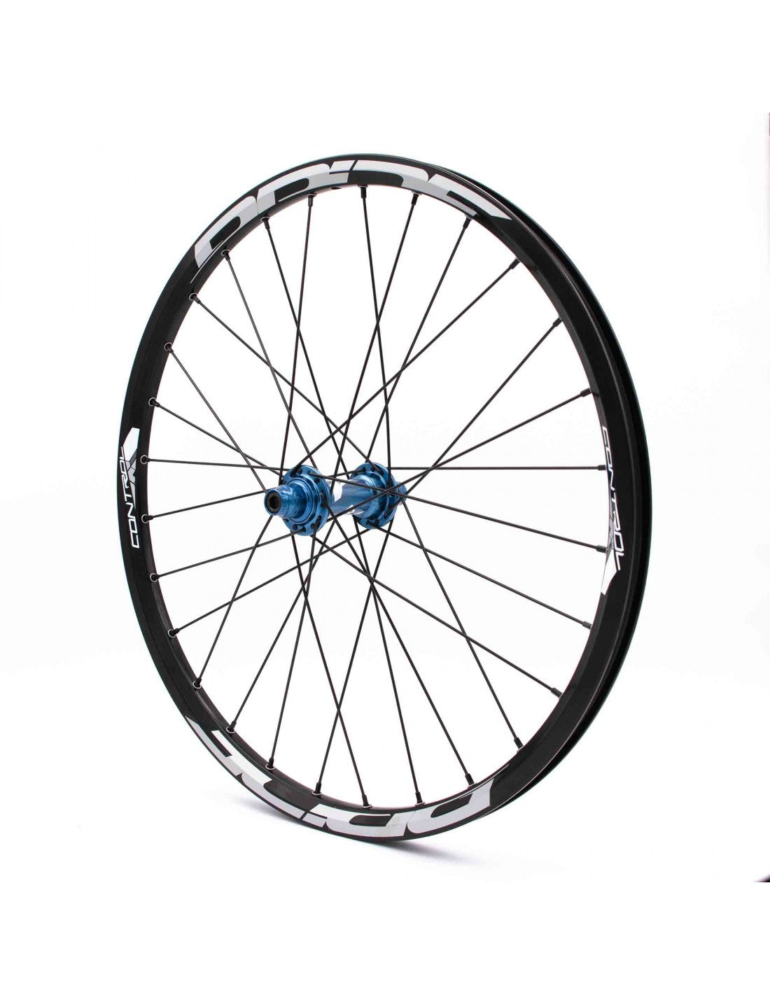 Para Kół PRIDE 20" (451mm) Control V1 Disc Osie 10/10mm Niebieska