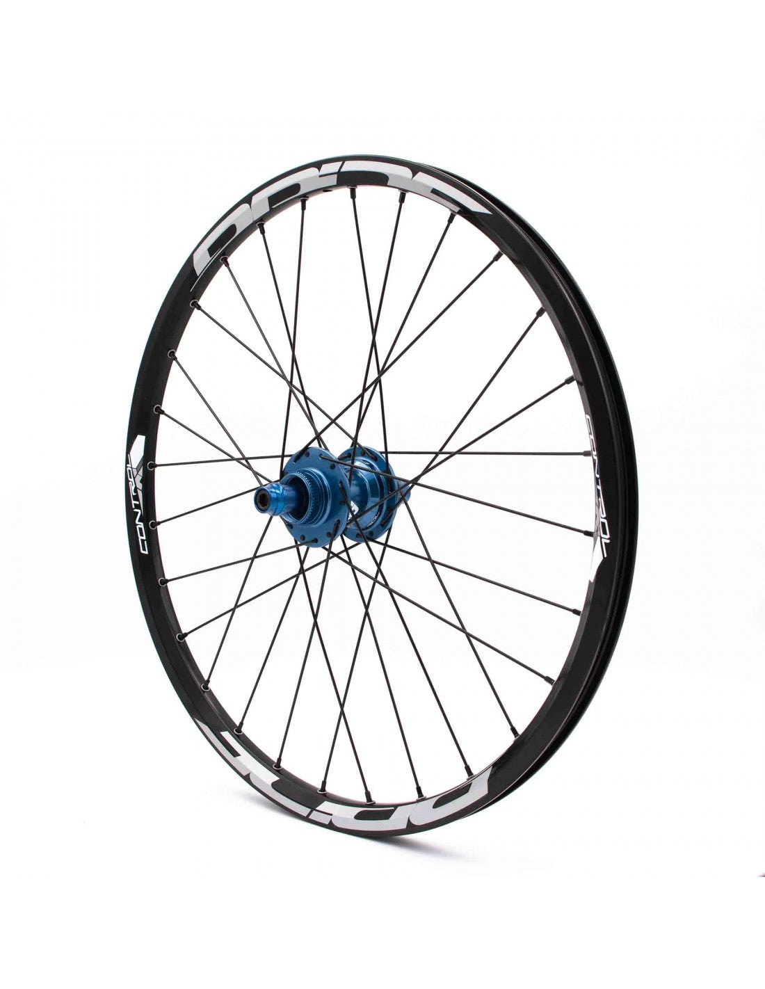 Para Kół PRIDE 20" (451mm) Control V1 Disc Osie 10/10mm Niebieska