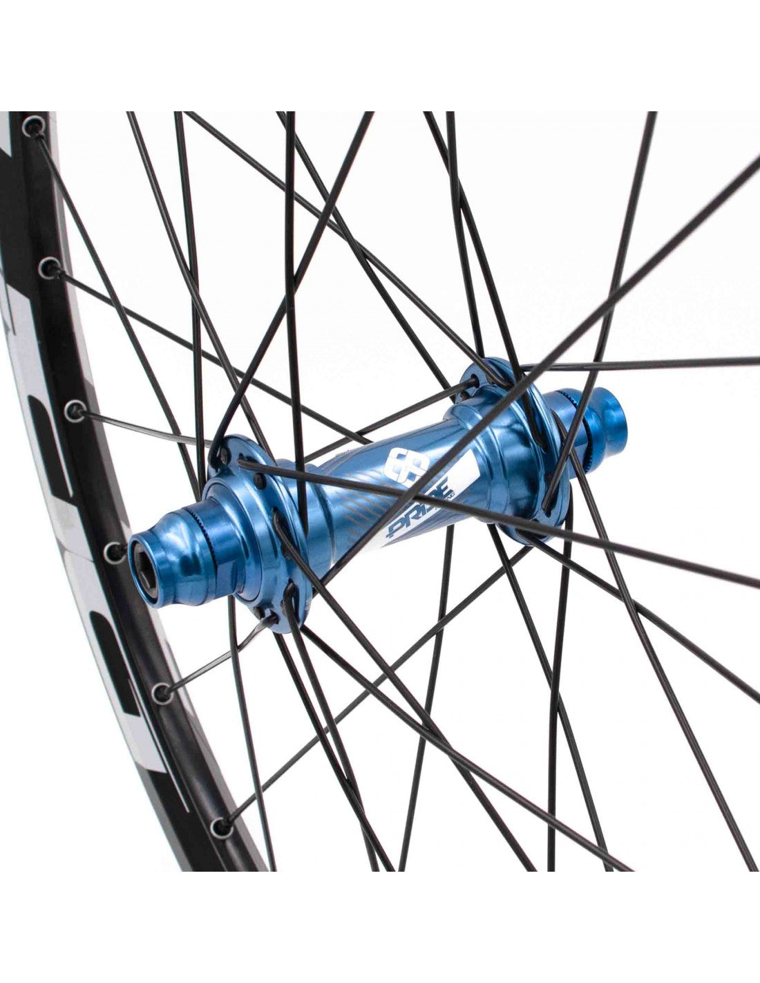 Para Kół PRIDE 20" (451mm) Control V1 Disc Osie 10/10mm Niebieska