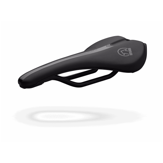 Siodełko PRO Turnix Team 132 mm karbonowe szyny czarne