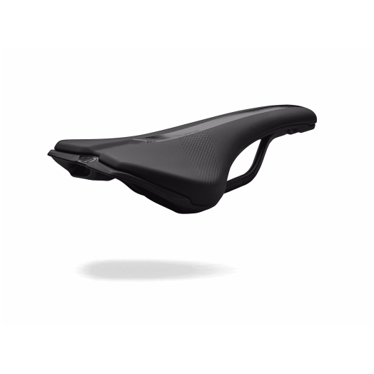 Siodełko PRO Turnix Team 132 mm karbonowe szyny czarne