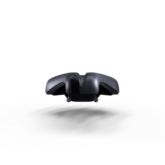 Siodło PRO Stealth Aero 132 mm z karbonowymi szynami, czarne