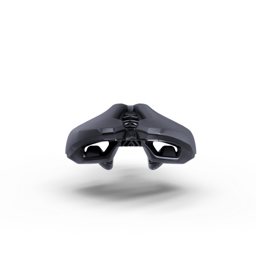 Siodło PRO Stealth Aero 132 mm z karbonowymi szynami, czarne