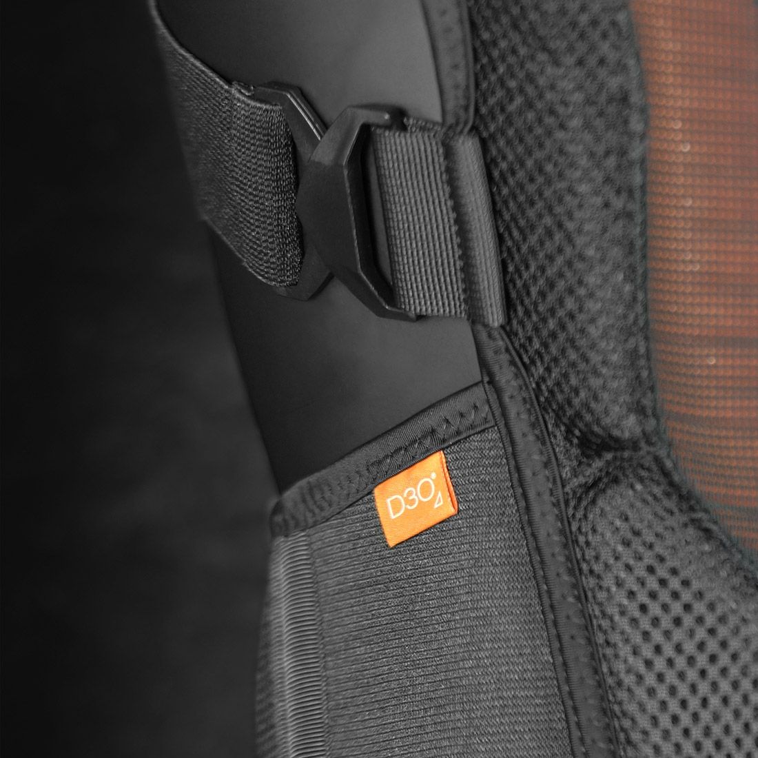 Ochraniacz pleców RACER D3O Czarny