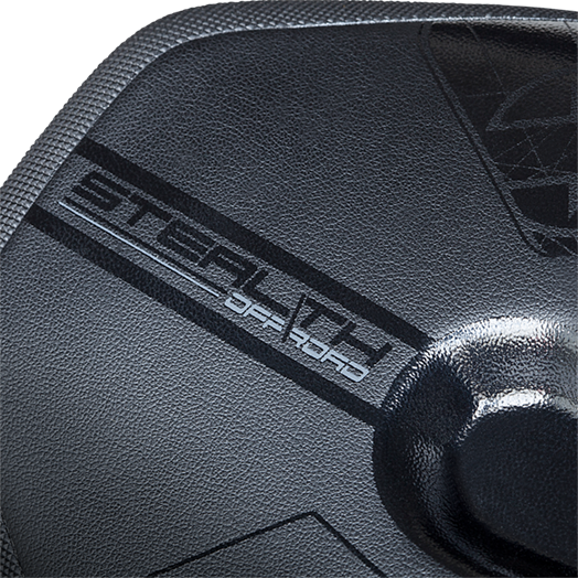 Siodełko STEALTH OFFROAD 152 mm PRO z szynami ze stali nierdzewnej, czarne