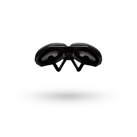 Siodełko PRO Turnix Performance 132 mm stalowe szyny czarne