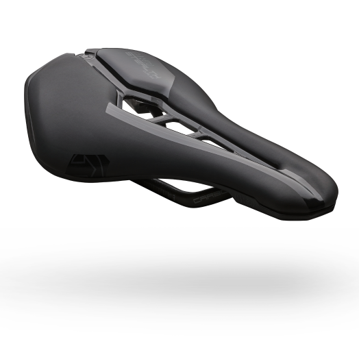 STEALTH TEAM CURVED 142mm PRO Saddle Carbon Rails Black