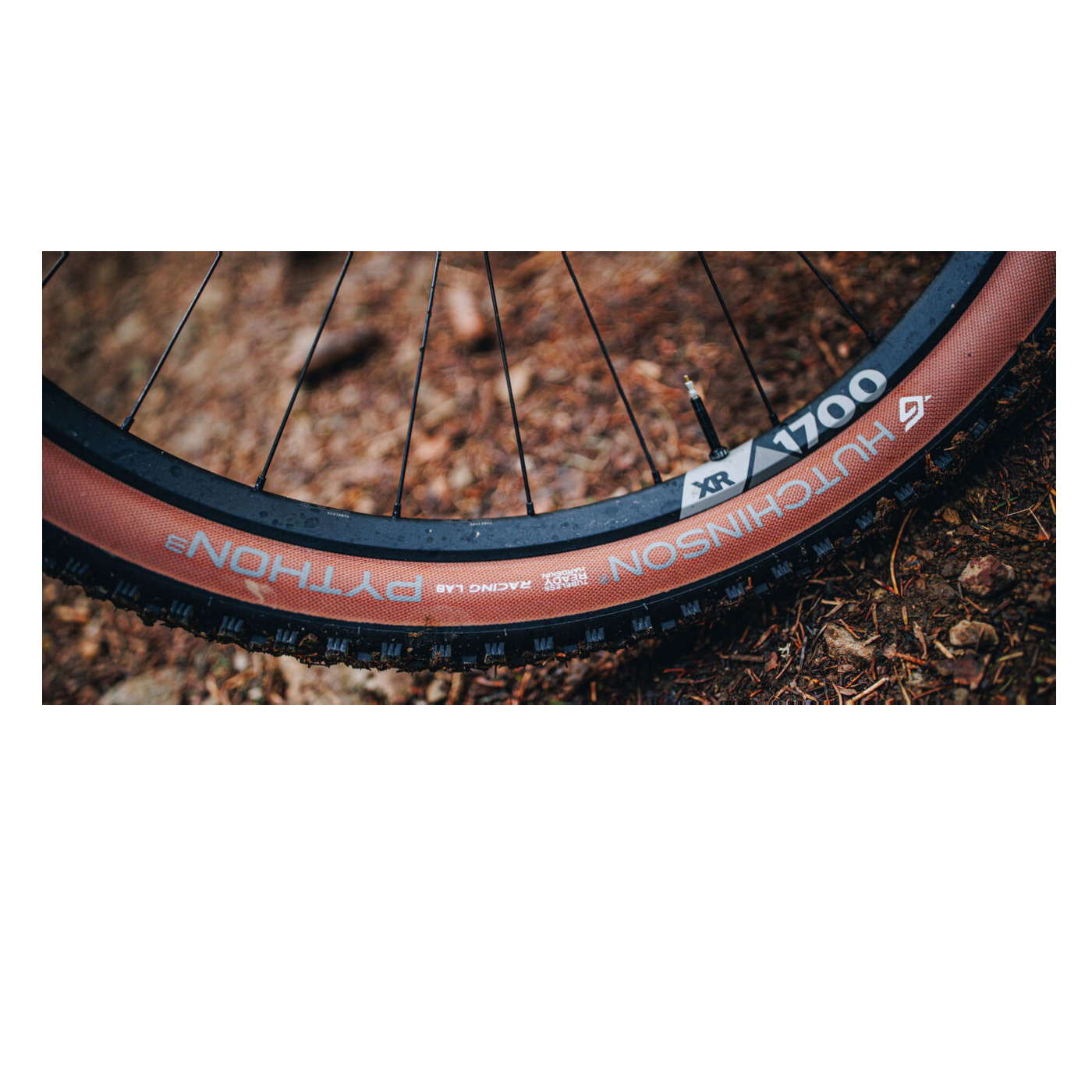 HUTCHINSON PYTHON 3 29x2.30 Racing Lab Hardskin Race Ripost XC tire Tubeless Ready Soft Brown