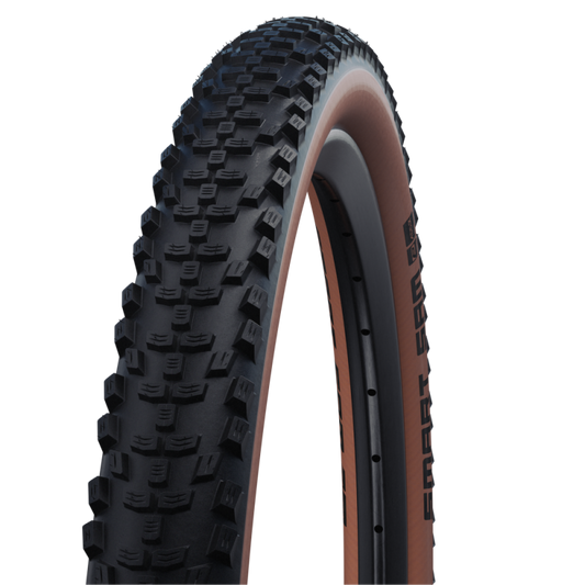 SCHWALBE SMART SAM 29x2.60 ADDIX PERFORMANCE RACEGUARD Opona DętkaTyp Miękka Czarny/Brązowy