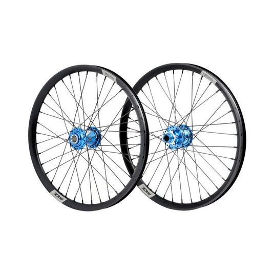 Para Kół PRIDE 20" (406mm) Control V2 Disc Helium M24 Osie 20/15mm Niebieski