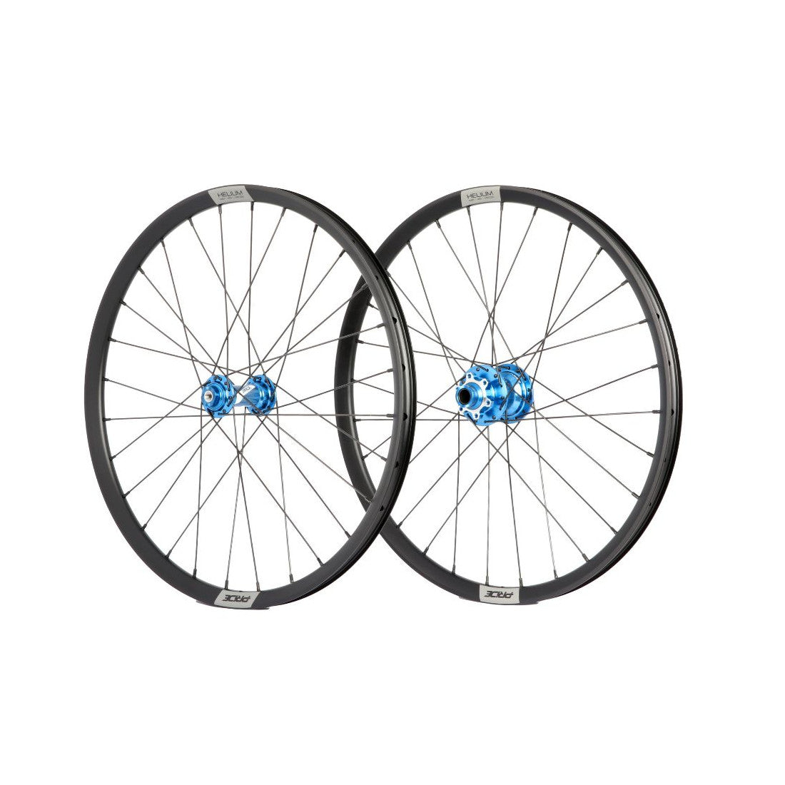 Para Kół PRIDE 20"(451mm) Gravity Matt Disc Pride Control V1 Osie 10/10mm Niebieski