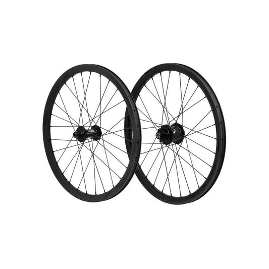 Para Kół PRIDE 20" (451mm) Carbon Wave Matt Black Disc Matrix Osie 10/15mm Czarny
