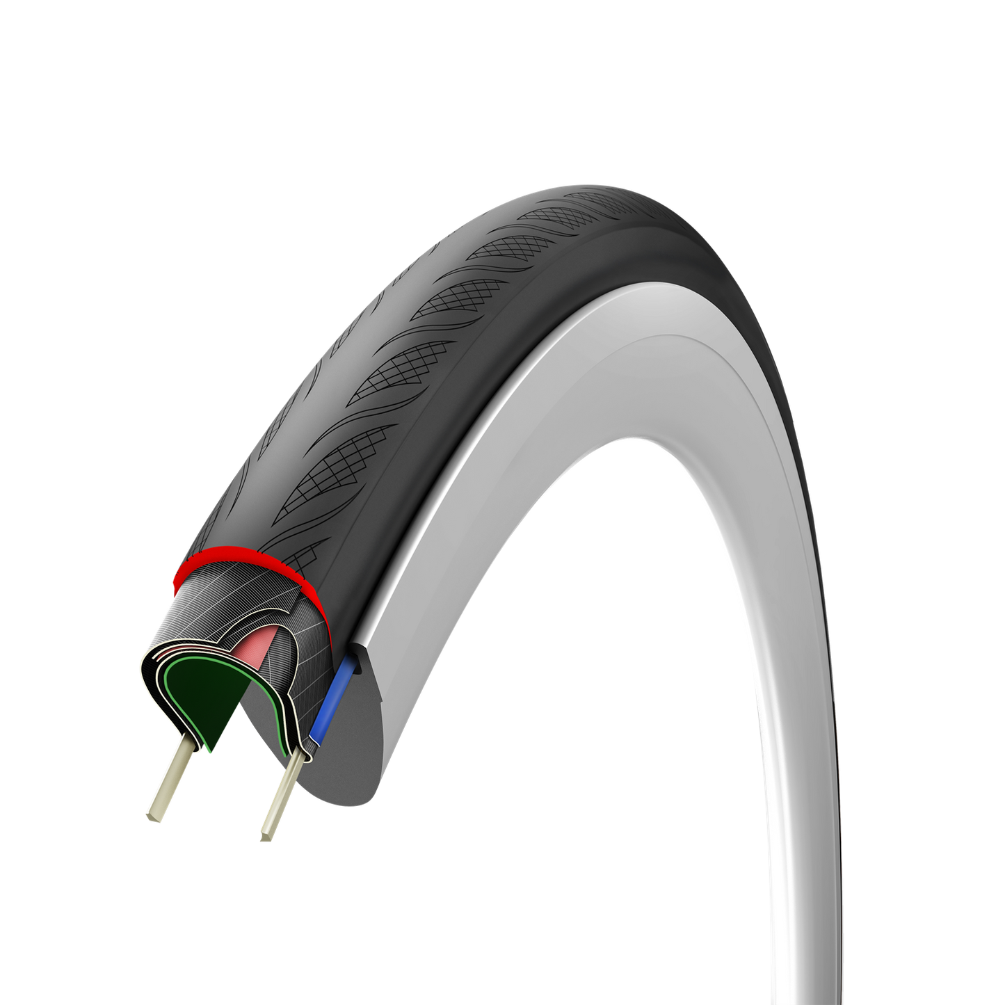 VITTORIA RUBINO V 700x32c G2.0 Tubeless Ready Miękka opona w kolorze czarnym