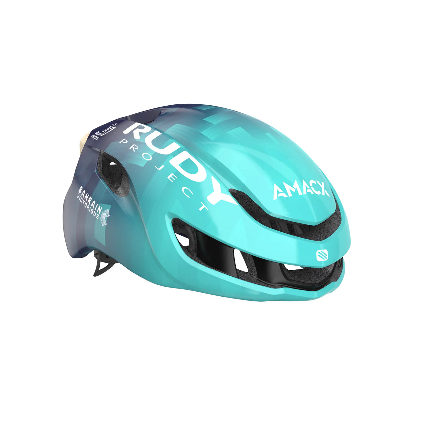 Szosowy Kask RUDY PROJECT NYTRON TEAM BAHRAIN VICTORIOUS Turkusowy