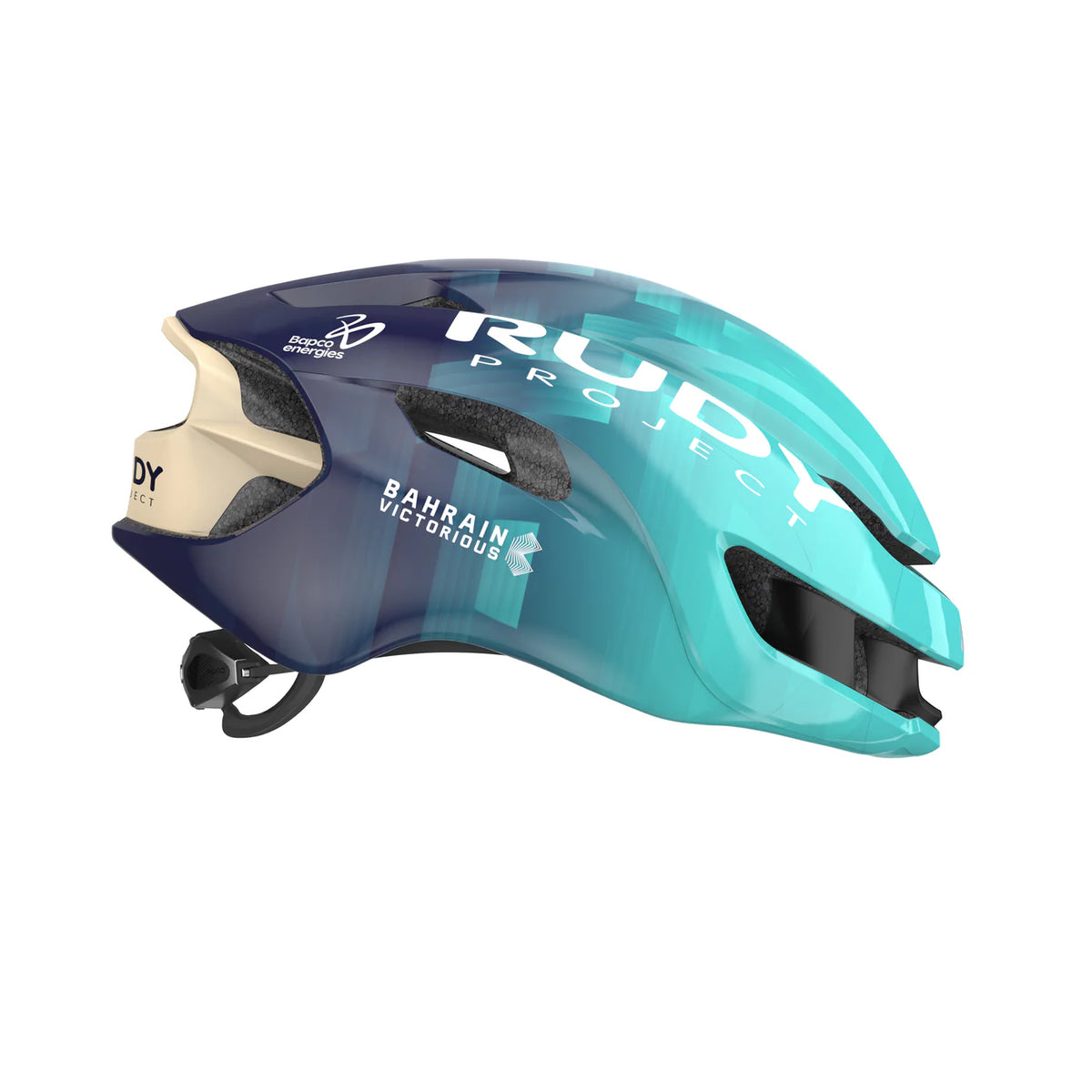 Szosowy Kask RUDY PROJECT NYTRON TEAM BAHRAIN VICTORIOUS Turkusowy
