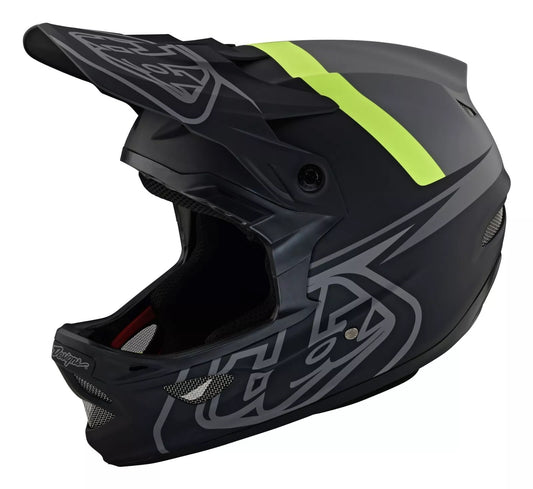 Kask MTB TROY LEE DESIGNS D3 FIBERLITE szary