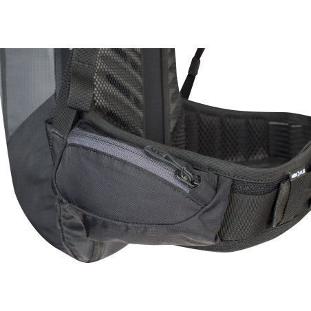 EVOC FR LITE RACE 10L Backpack with Back Protector, Gray