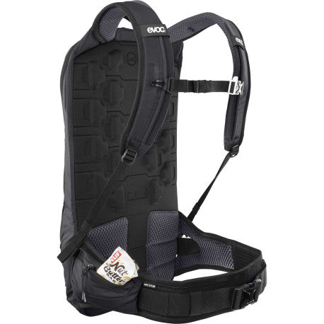Plecak z grzbietem EVOC TRAIL PRO BLACKLINE 10 L Czarny