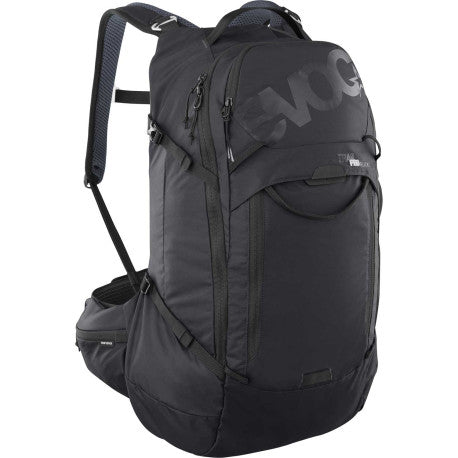 Plecak z grzbietem EVOC TRAIL PRO BLACKLINE 26 L Czarny