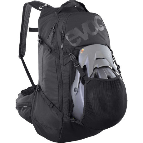 Plecak z grzbietem EVOC TRAIL PRO BLACKLINE 26 L Czarny