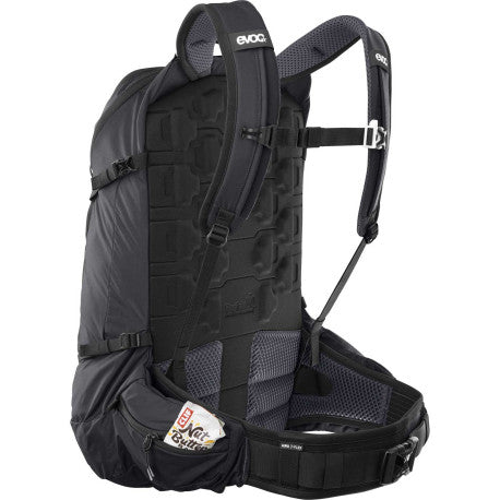 Plecak z grzbietem EVOC TRAIL PRO BLACKLINE 26 L Czarny