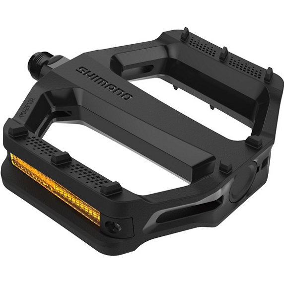 Płaskie pedały SHIMANO PD-EF102 czarne
