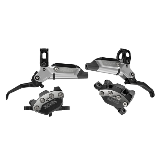 Pair of SRAM MAVEN ULTIMATE Silver brakes