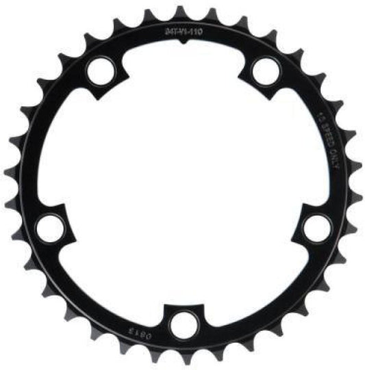 Czarna wewnętrzna tarcza SRAM Red PowerGlide 110 mm x 5 szprych 10V