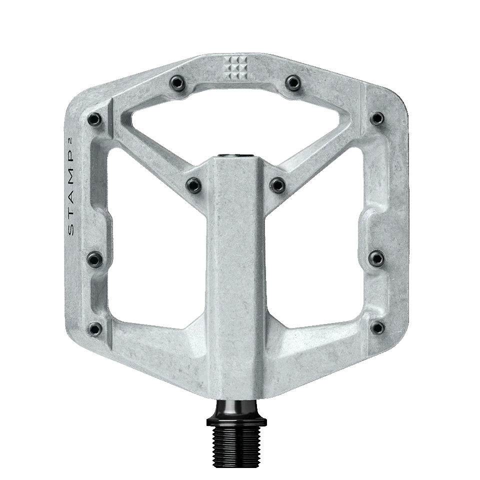 stamp flat pedals Flat pedals CRANKBROTHER STAMP 2 Small Silver – Probikeshop