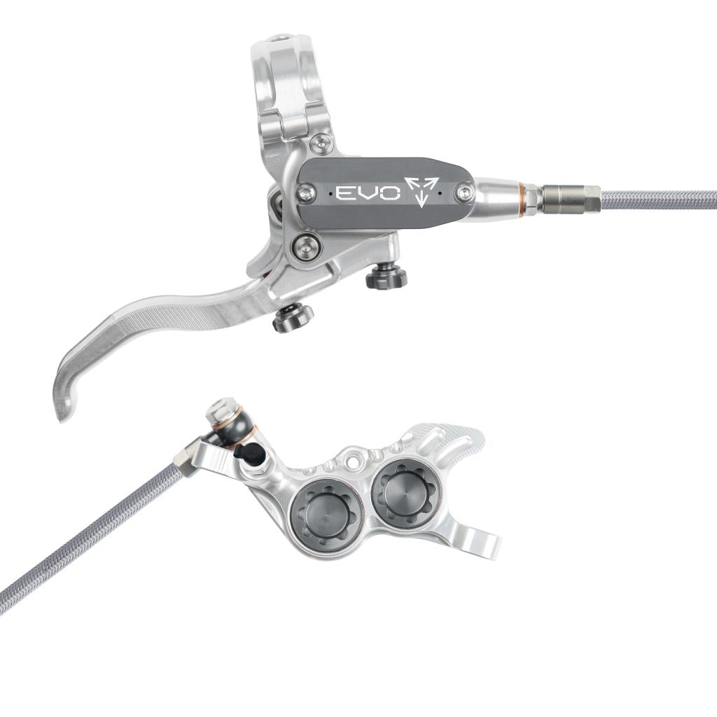 HOPE TECH 4 EVO GR4 Aviation Silver/Smoke rear brake