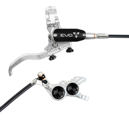 Hamulec tylny HOPE TECH 4 EVO GR4 srebrny/czarny
