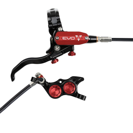 Hamulec tylny HOPE TECH 4 EVO TR4 czarny/czerwony