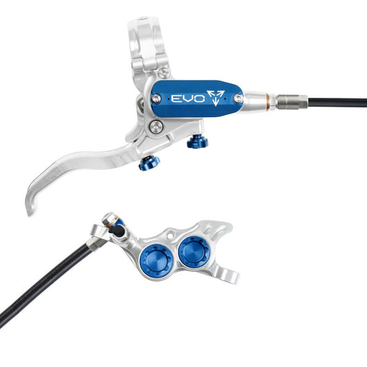 HOPE TECH 4 EVO TR4 Silver/Blue Rear Brake