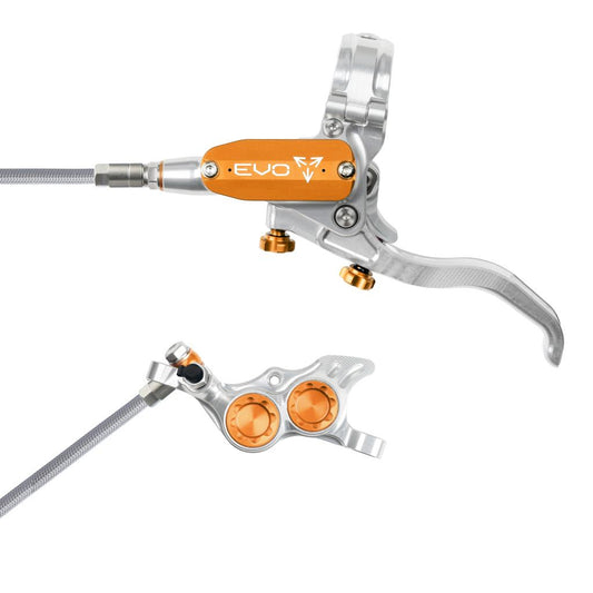 HOPE TECH 4 EVO TR4 Aviation front brake Silver/Orange