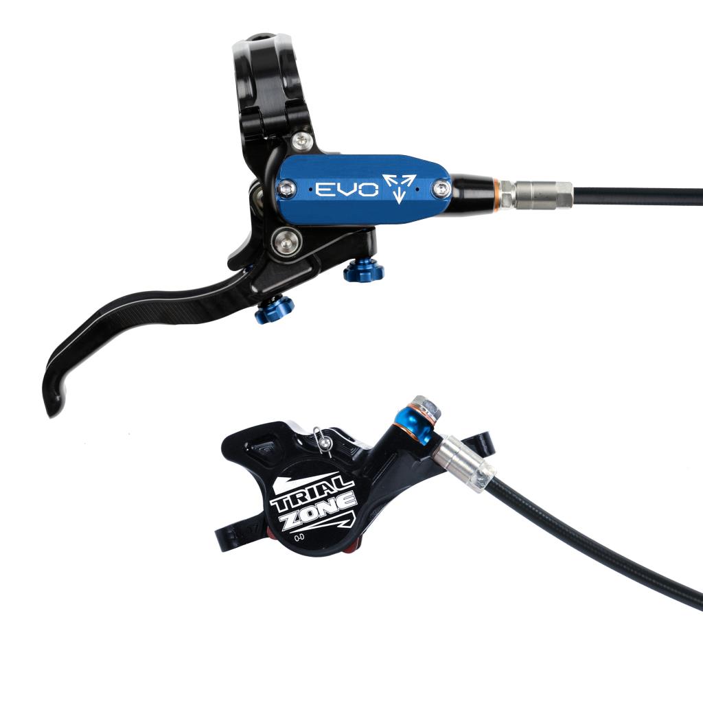 Hamulec tylny HOPE TECH 4 EVO TRIAL ZONE N9, niebieski