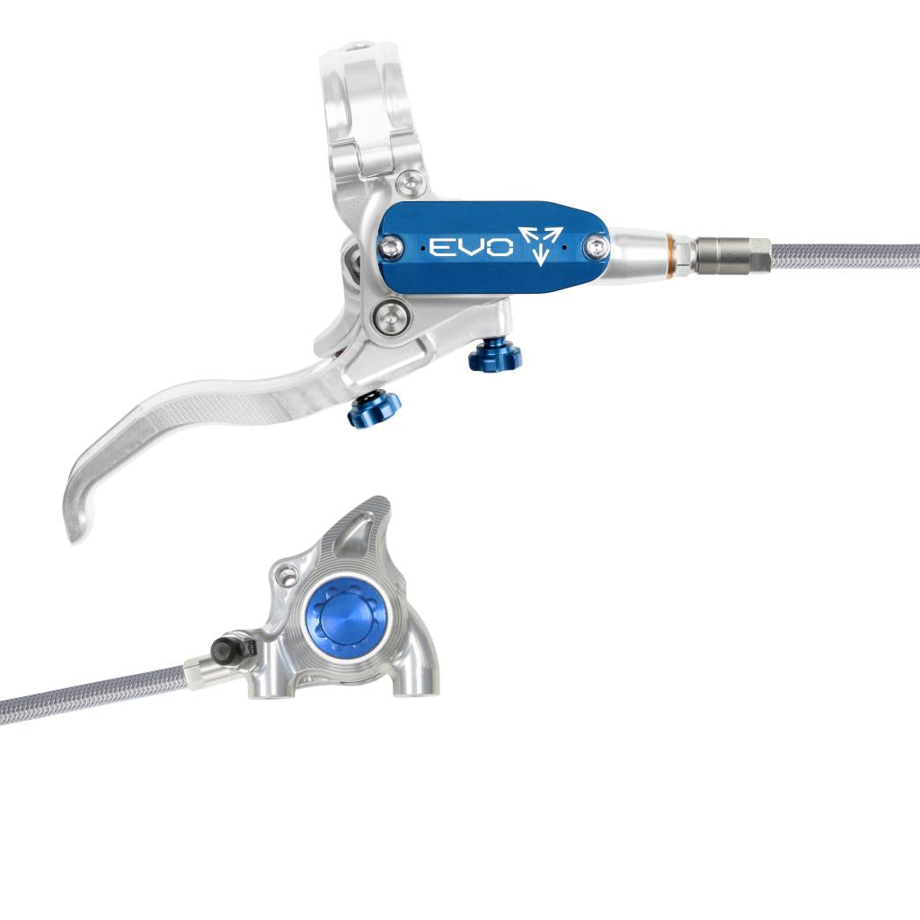 HOPE TECH 4 EVO X2 FM Aviation Rear Brake Silver/Blue