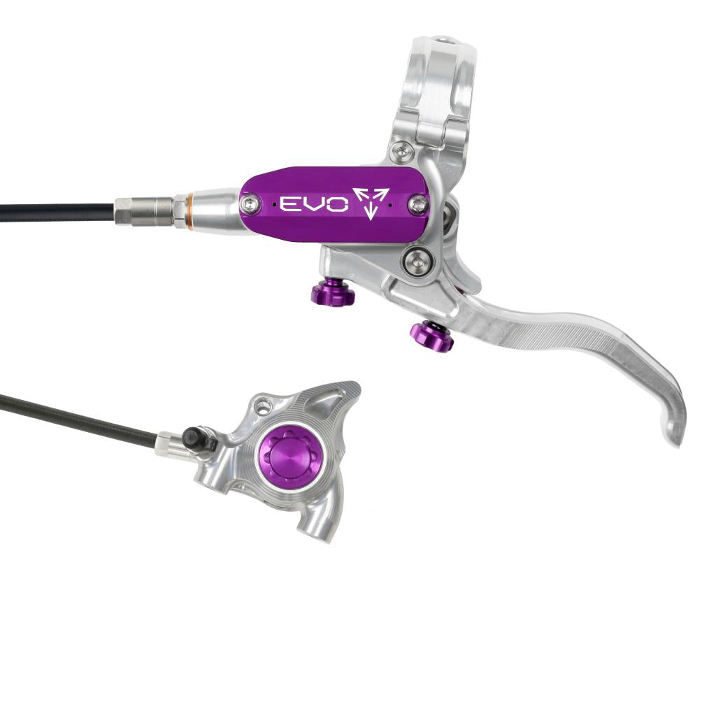 Front brake HOPE TECH 4 EVO X2 FM Silver/Violet