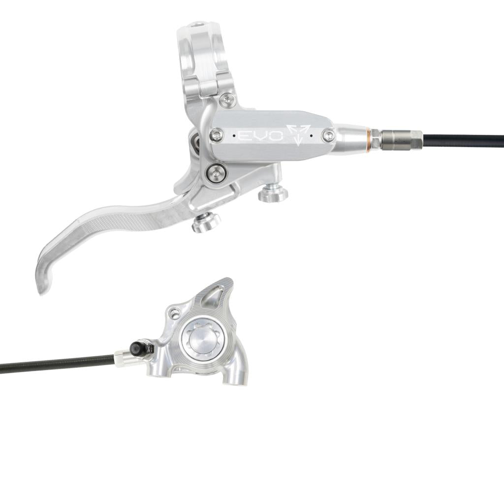 Hamulec tylny HOPE TECH 4 EVO X2 FM srebrny