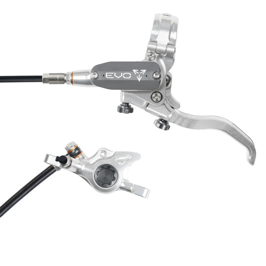 Hamulec przedni HOPE TECH 4 EVO X2 PM srebrny/dymny