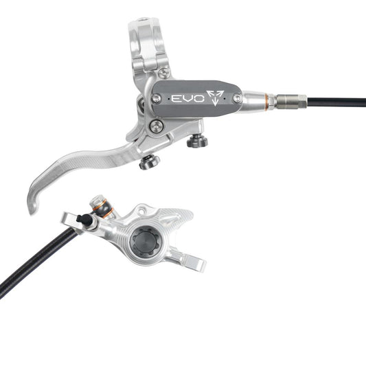 Hamulec tylny HOPE TECH 4 EVO X2 PM srebrny/dymny