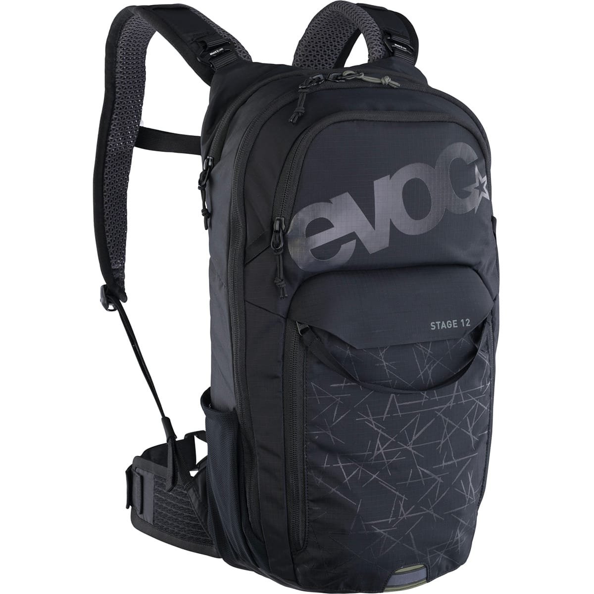 Plecak EVOC STAGE 12 BLACK + worek na wodę EVOC 2L